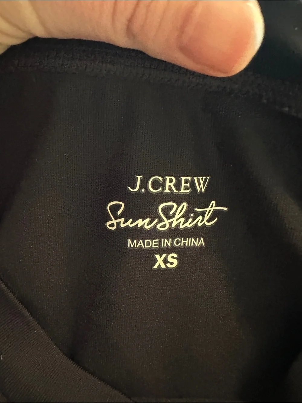 J. Crew lightweight crew